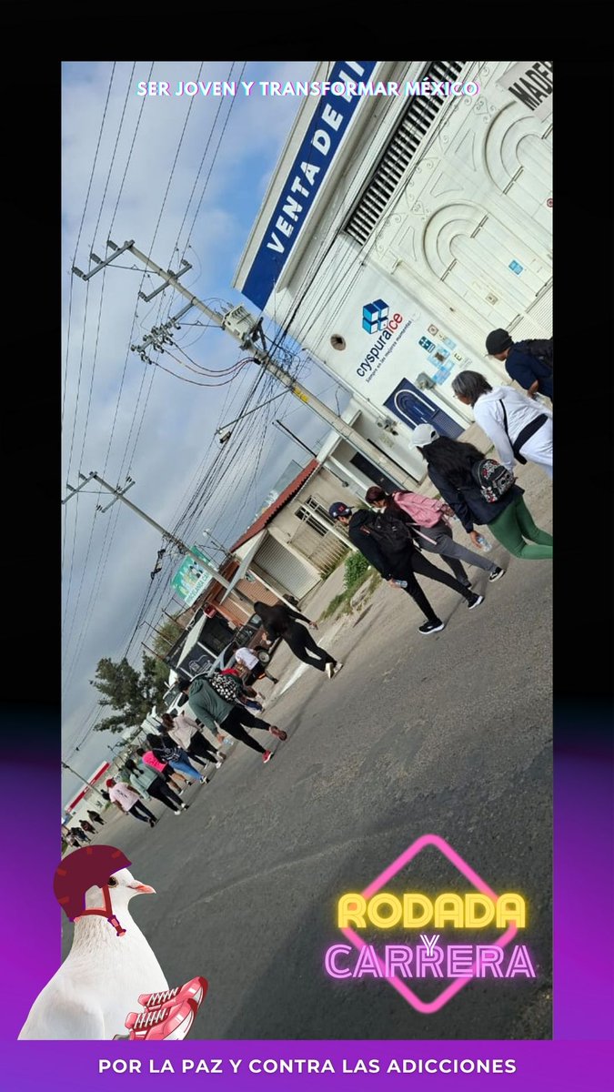 Tec_SanJuan's tweet image. 📍 Ezequiel Montes
🚴‍♀️🏃‍♂️ #TecNMenAcción #InformaTec
En el #DíaDeLaJuventud2025, el #TecNM - San Juan del Río participó en la Rodada y Carrera Nacional por la Paz y Contra las Adicciones. 💛
#JuventudesQueTransforman #RodadaJovenLaPaz
#ComunidadTecNM  #TecSanJuan ⚪🔴🔵