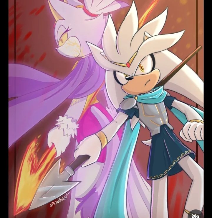 Silver as Telemachus and Blaze as Athena? OF COURSE

#epicthemusical #silverthehedgehog
