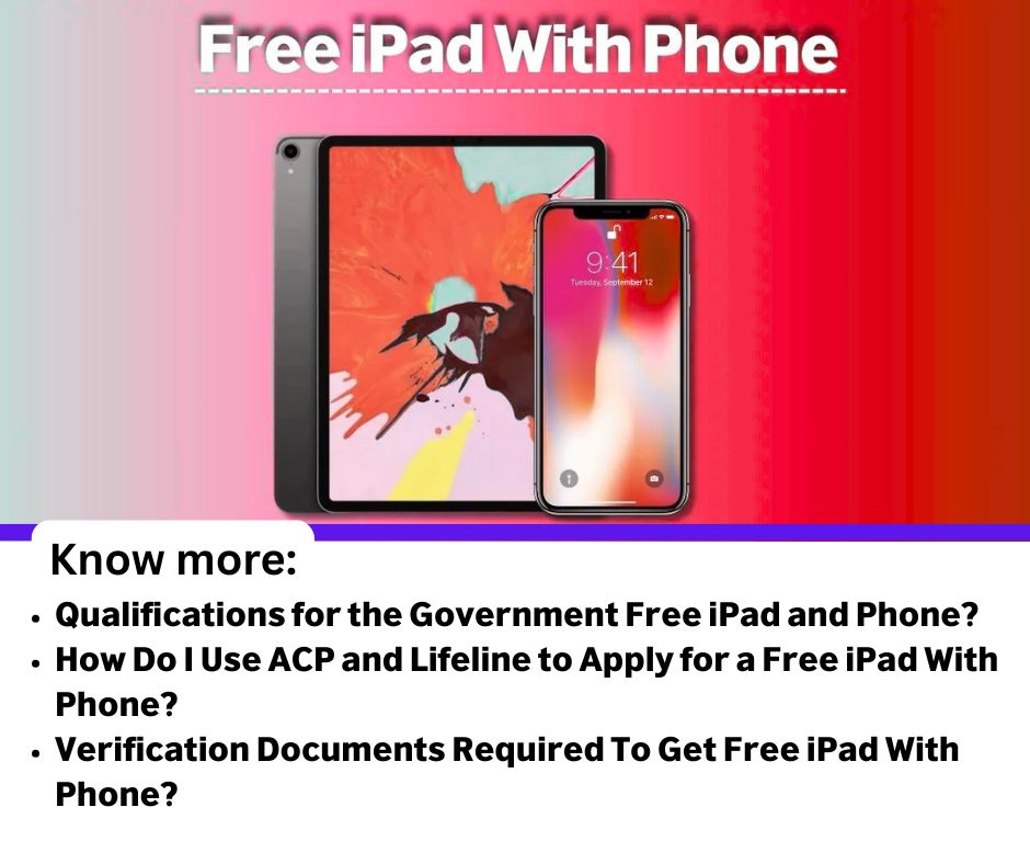 Free government Tablet (@govfreetablets) on Twitter photo ๐๐ฟ๐ฒ๐ฒ ๐ถ๐ฃ๐ฎ๐ฑ ๐ช๐ถ๐๐ต ๐ฃ๐ต๐ผ๐ป๐ฒ
The government makes it simple for low-income households to receive free iPads and phones. In this instance, you have to fulfill the requirements for participation and income for ACP and Lifeline. Continue reading: govfreetablets.com/free-ipad-withโฆ ๐๐ฟ๐ฒ๐ฒ ๐ถ๐ฃ๐ฎ๐ฑ ๐ช๐ถ๐๐ต ๐ฃ๐ต๐ผ๐ป๐ฒ
The government makes it simple for low-income households to receive free iPads and phones. In this instance, you have to fulfill the requirements for participation and income for ACP and Lifeline. Continue reading: govfreetablets.com/free-ipad-withโฆ