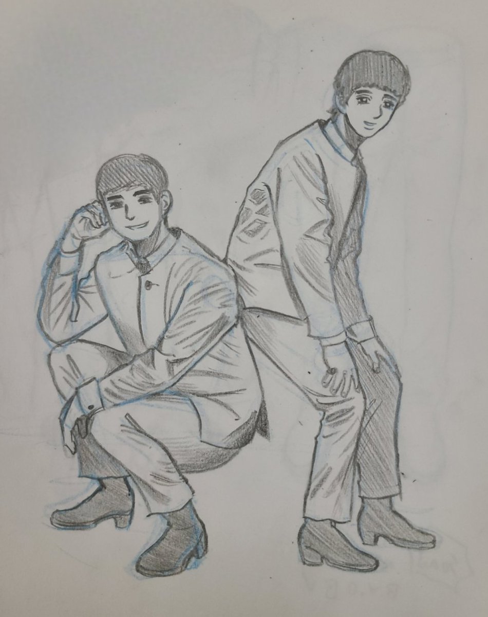 ANDB0002's tweet photo. 존앤링고~~~

#Beatles https://t.co/k5aKNTZYce