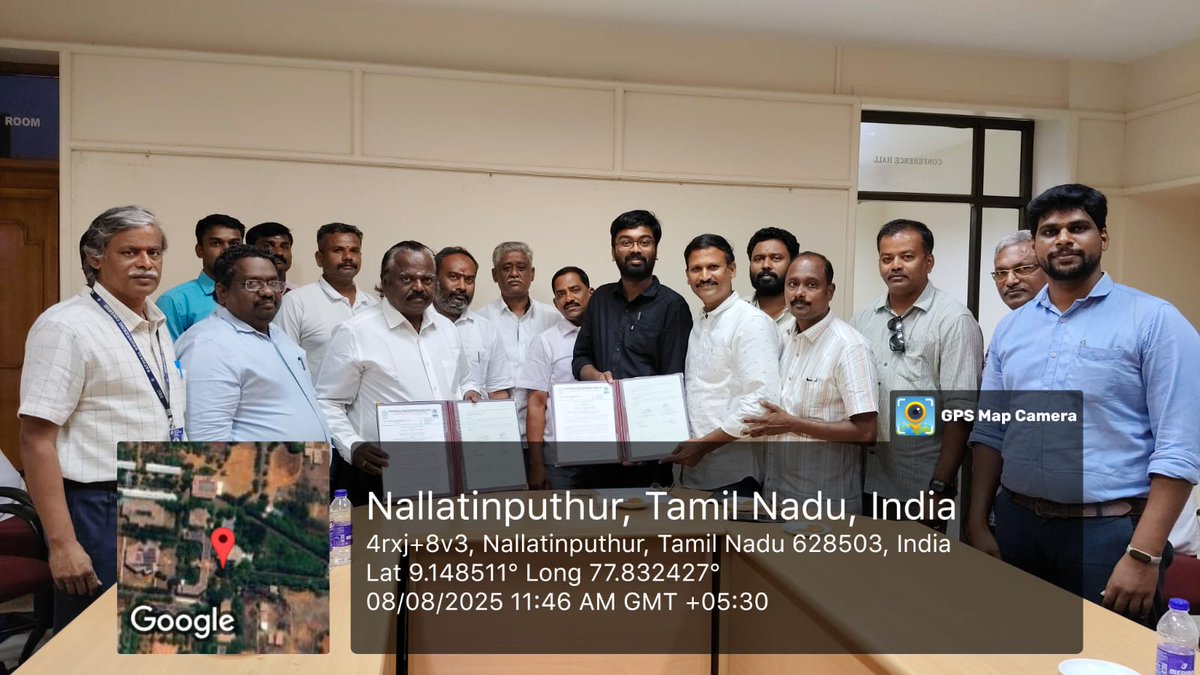 Bridging academia and industry!  The Department of Civil Engineering, National Engineering College signed MOU with the Builders Association of India, Kovilpatti.  #NEC #CivilEngineering #IndustryPartnership #InnovationInAction