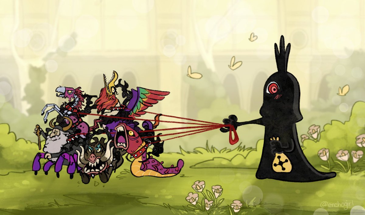 I’m so excited for OP13 and Imu so I came up with a silly playmat design for a seriously scary looking deck.