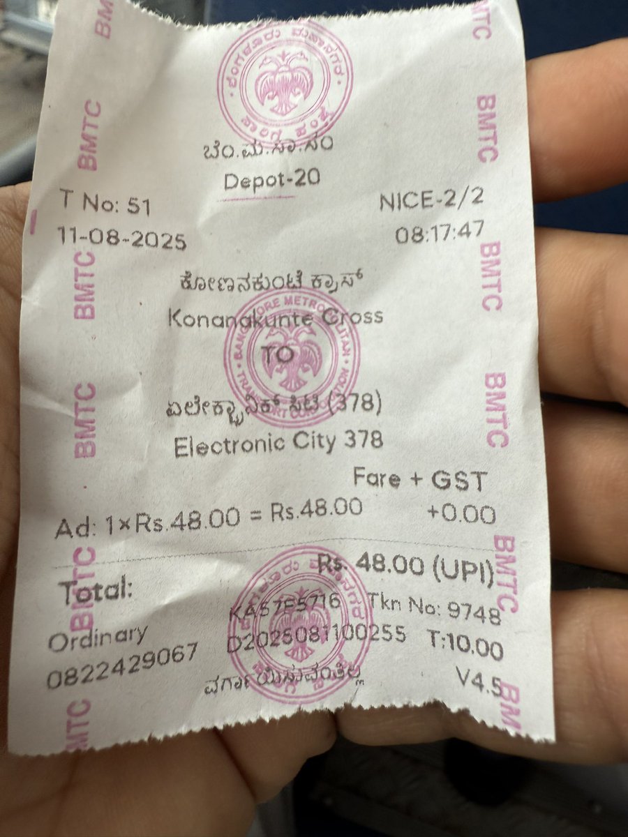 yogeeshgp's tweet photo. #NiceRoadBus is dropping me closer to work as it's extended till 378 bus stop(via EC Ph2) - makes it so much convenient. Thanks for listening @BMTC_Bangalore @FriendsofBMTC
#NICE2 https://t.co/UceuLi3dL5