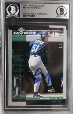 【イチロー】2001 MVP フォトサイン マリナーズ UPPER DECK イチロー】2001 MVP フォトサイン マリナーズ UPPER DECK