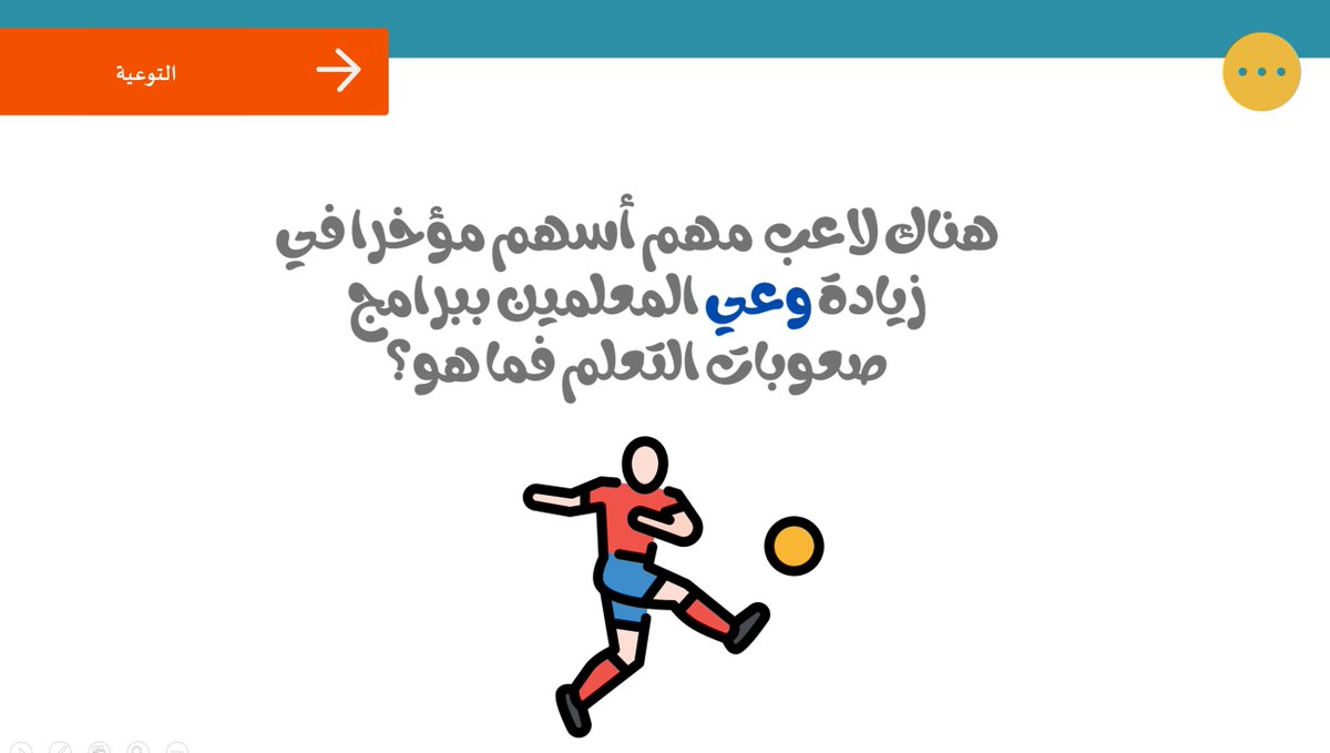 صباح الخير جدا جدا، أقول دائما أن الليالي الهادئة نعم صامتة تستحق الشكر..

على أية حال: أعدّ وأخي الأكبر أ. مسفر الخثعمي للقاء لنقل الخبرات للزملاء والزميلات الذين عُينوا مؤخرا في مجال #صعوبات_التعلم .. وأنا أهمّ بوضع فصل كامل في البرنامج عن التوعية وضعت سؤالا كاملا حولها.. في