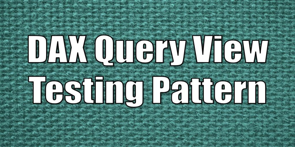JKerski's tweet photo. DAX Query View for the win! 🏆

Caught a regression from an errant Filtered Rows step left in during Power Query debugging.

My use of the DAX Query View Testing Pattern flagged it before production. Works in Power BI Desktop too!

🔗 https://t.co/e9h4RevKu1 https://t.co/mGdA6qbuYt
