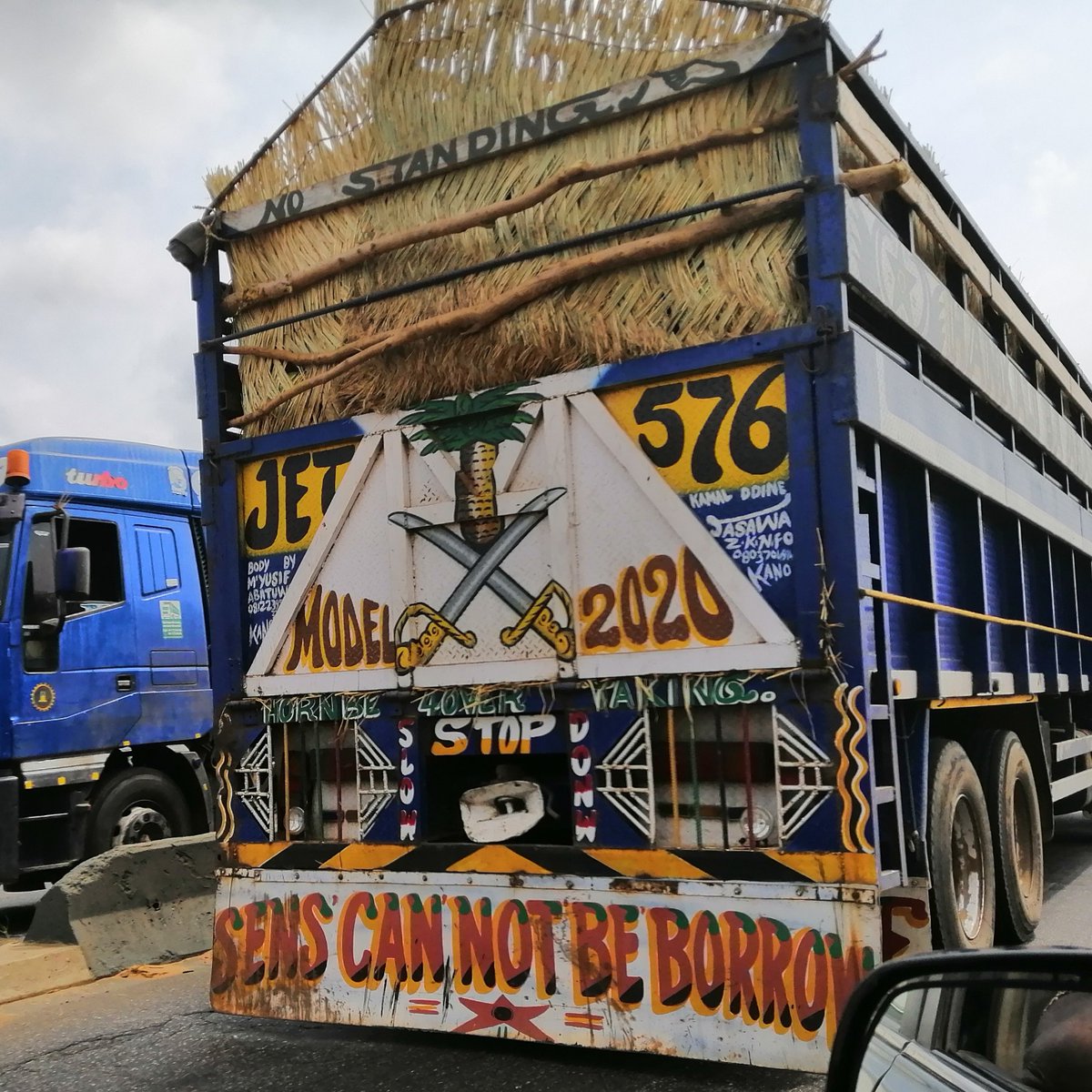 ...even if we can borrow a lot of intelligence artificially...
#TruckPhilosophy #SenseCannotBeBorrowed