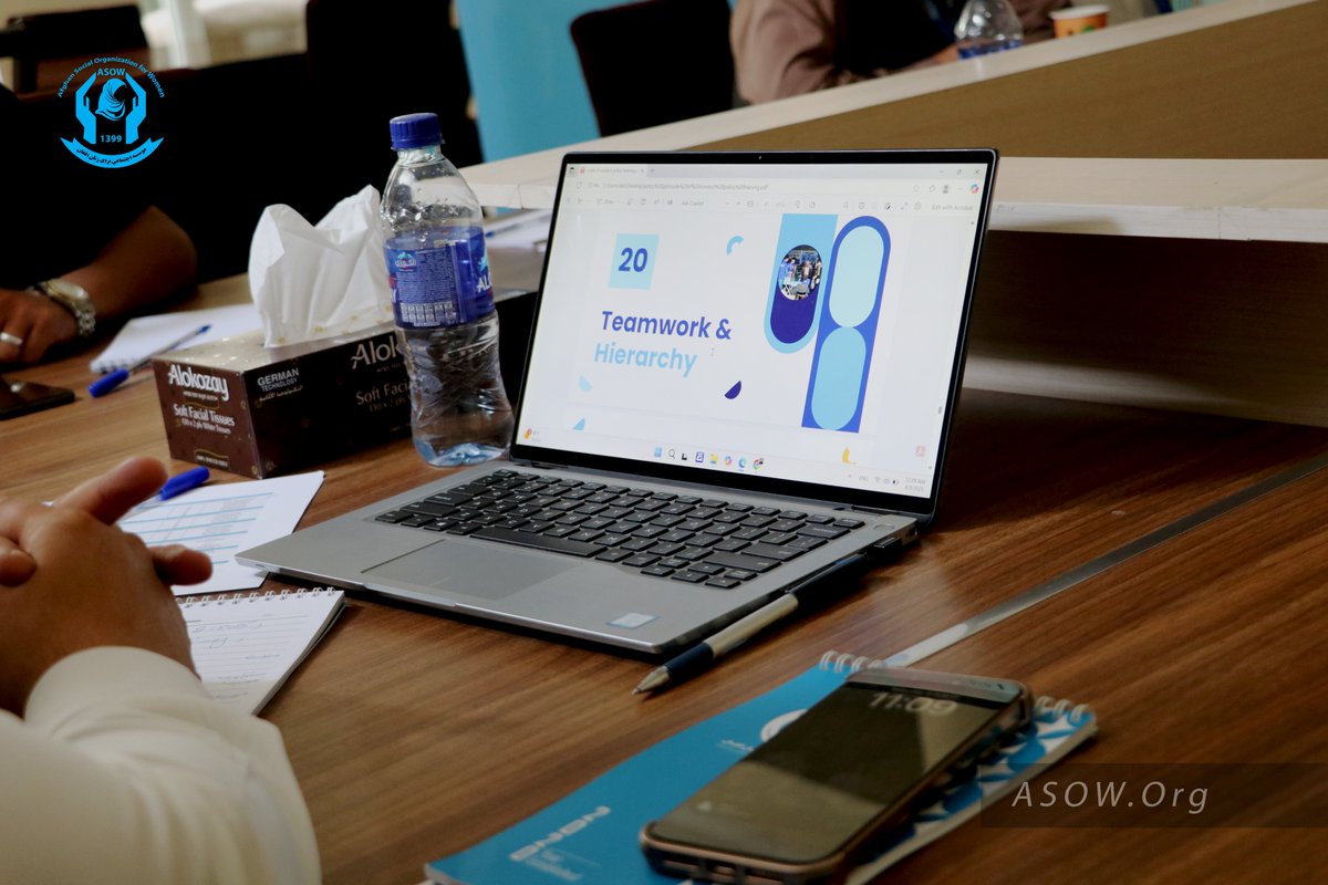 asow_org's tweet photo. ASOW’s Policies and new Project SOP training
August, 2025, ASOW-Kabul
Day 1 https://t.co/G4rLY6ZKGE