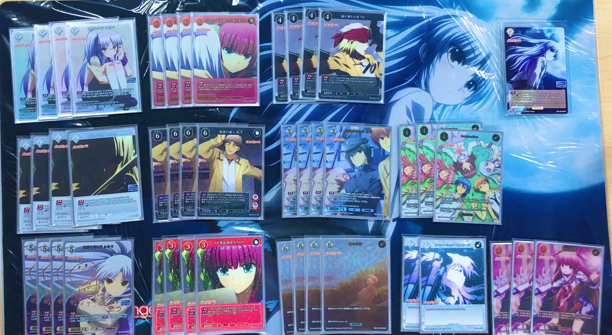 Angel Beats! ビルディバイド　ブライト　プレイマット ビルディバイド プレイマット Angel Beats! ビルディバイド-ブライト