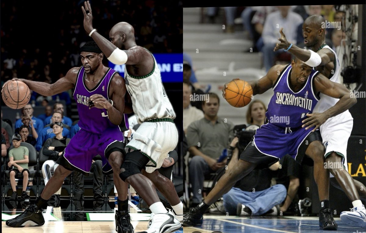 Chris Webber real vs 2k !