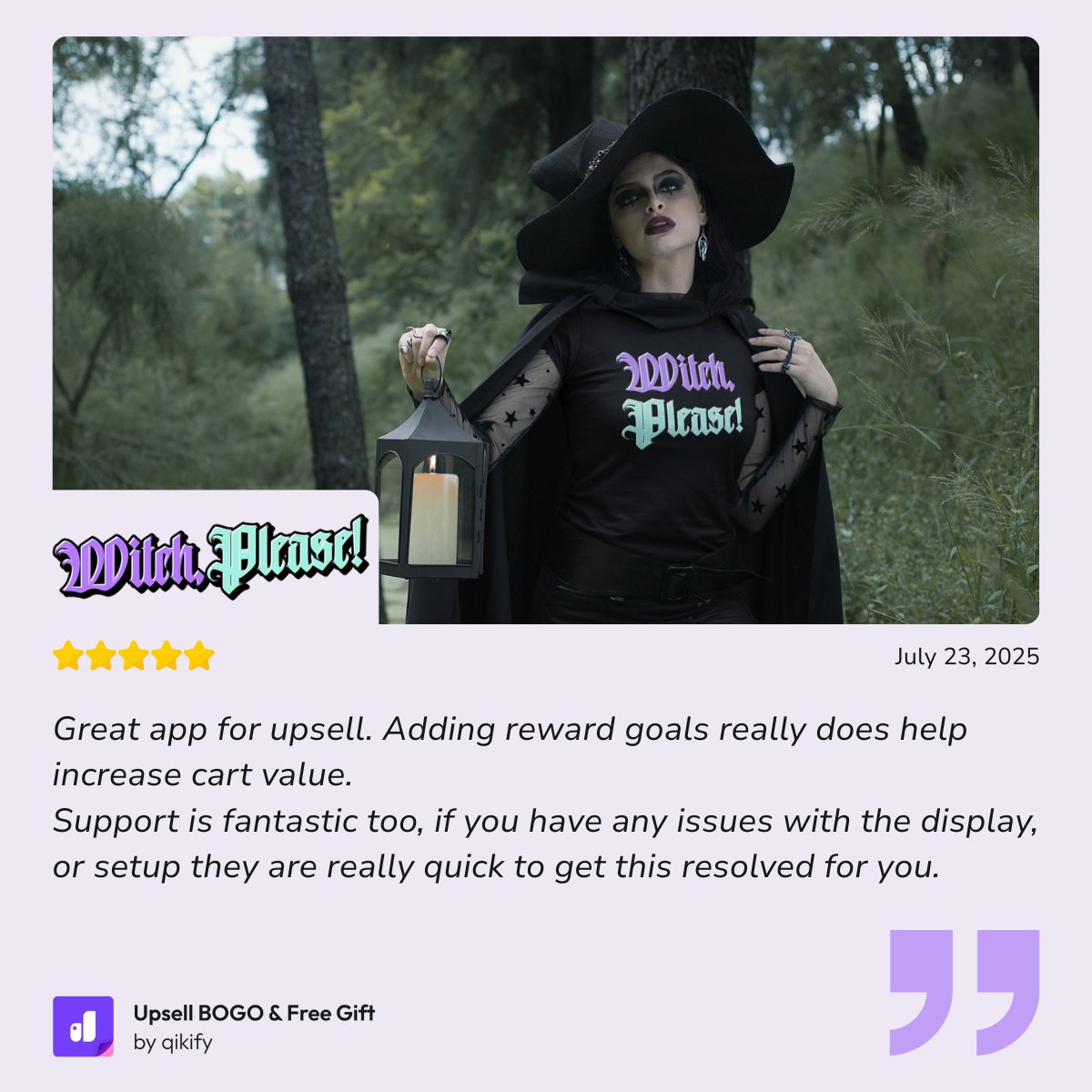 ✨ “Great app for upsell!”
That’s what one of our many happy customers had to say, and we couldn't agree more!

💡 It's not just about increasing sales. We make growth feel easy and supported every step of the way.
Level up your upselling game now: apps.shopify.com/qikify-upsell-…