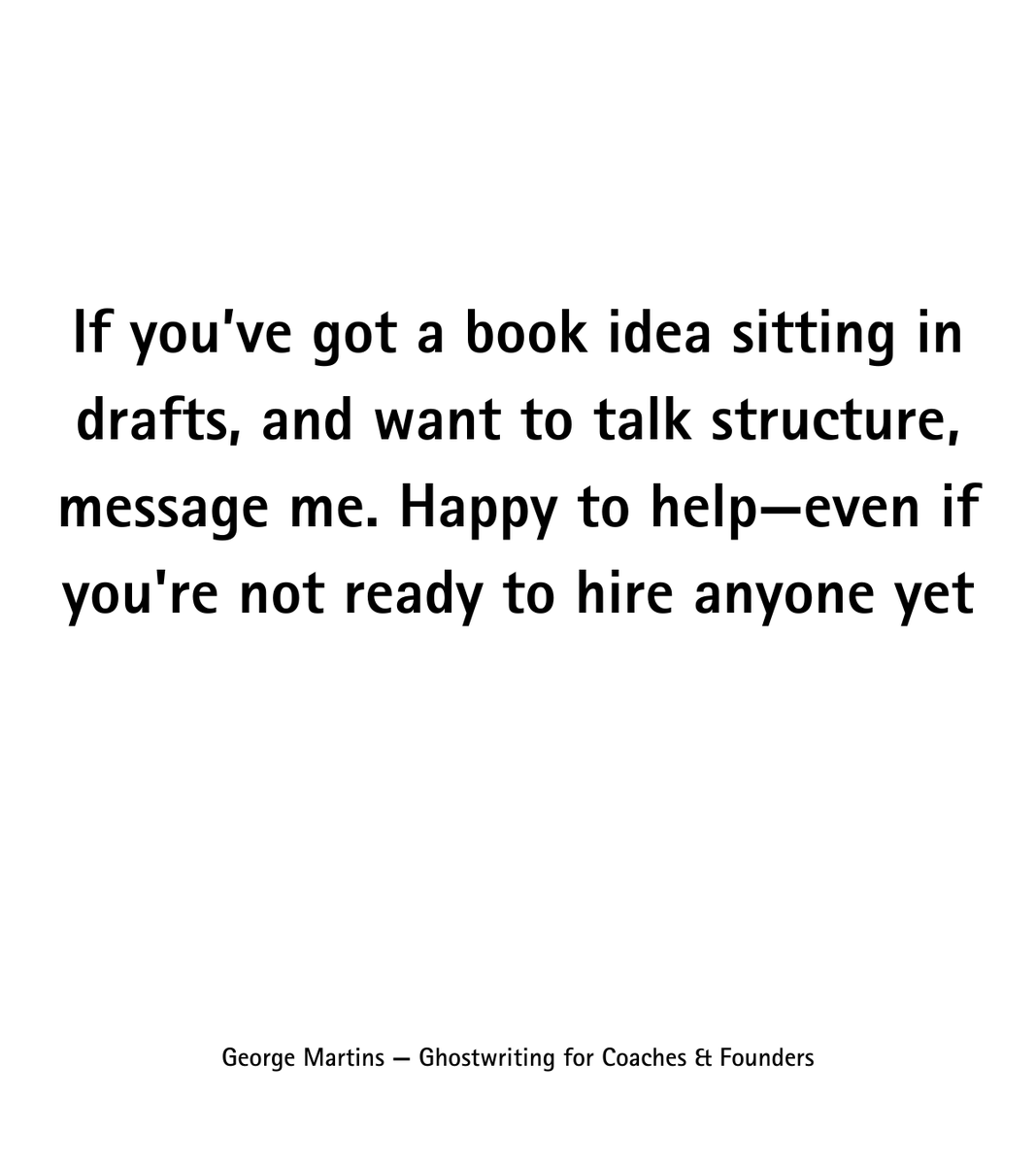 George Martins tweet media
