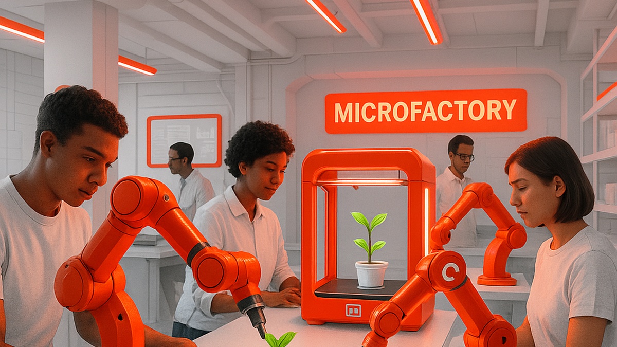 The_Utility_Co's tweet image. 1/5 Hot take: The REAL Industrial Revolution 4.0 isn’t about giant factories—it’s about AI-powered micro-factories in basements &amp;amp; community hubs. When advanced tools hit every hand, innovation stops being gated.  #technicalinsights