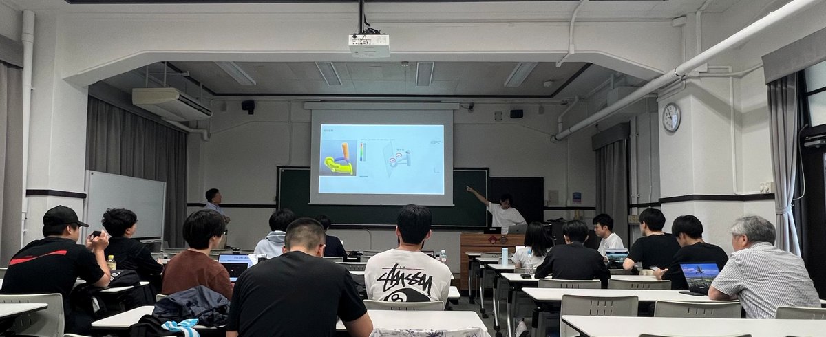 AnycastingSW's tweet photo. At Waseda University’s Dept. of Mechanical Engineering, students in the 2025 spring semester conducted gating design, casting simulation using AnyCasting, and on-site experiments for validation. This hands-on program nurtures future leaders in the casting industry. https://t.co/8aZWCQW19N