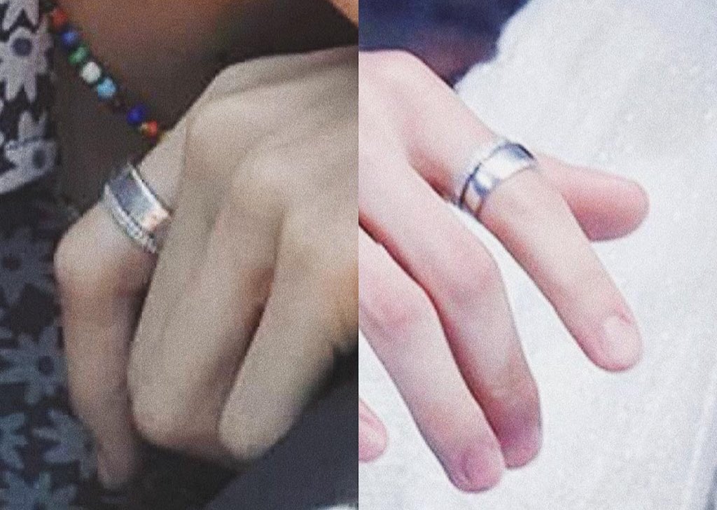 ถ้าปี 2019 นี่เคยเห็นแหวนคู่อยู่นะ
ภาพอาจจะเลือนลาง 
แต่มันยังคงเด่นชัดอยู่ในความทรงจำ
ของฉันเสมออ🥺

ปล.ใส่ช่วงปีเดียวกัน เดือนเดียวกัน แบรนด์เดียวกัน  ฉันจำมันได้แค่เพียงเท่านี้😔(คิดถึง😭)