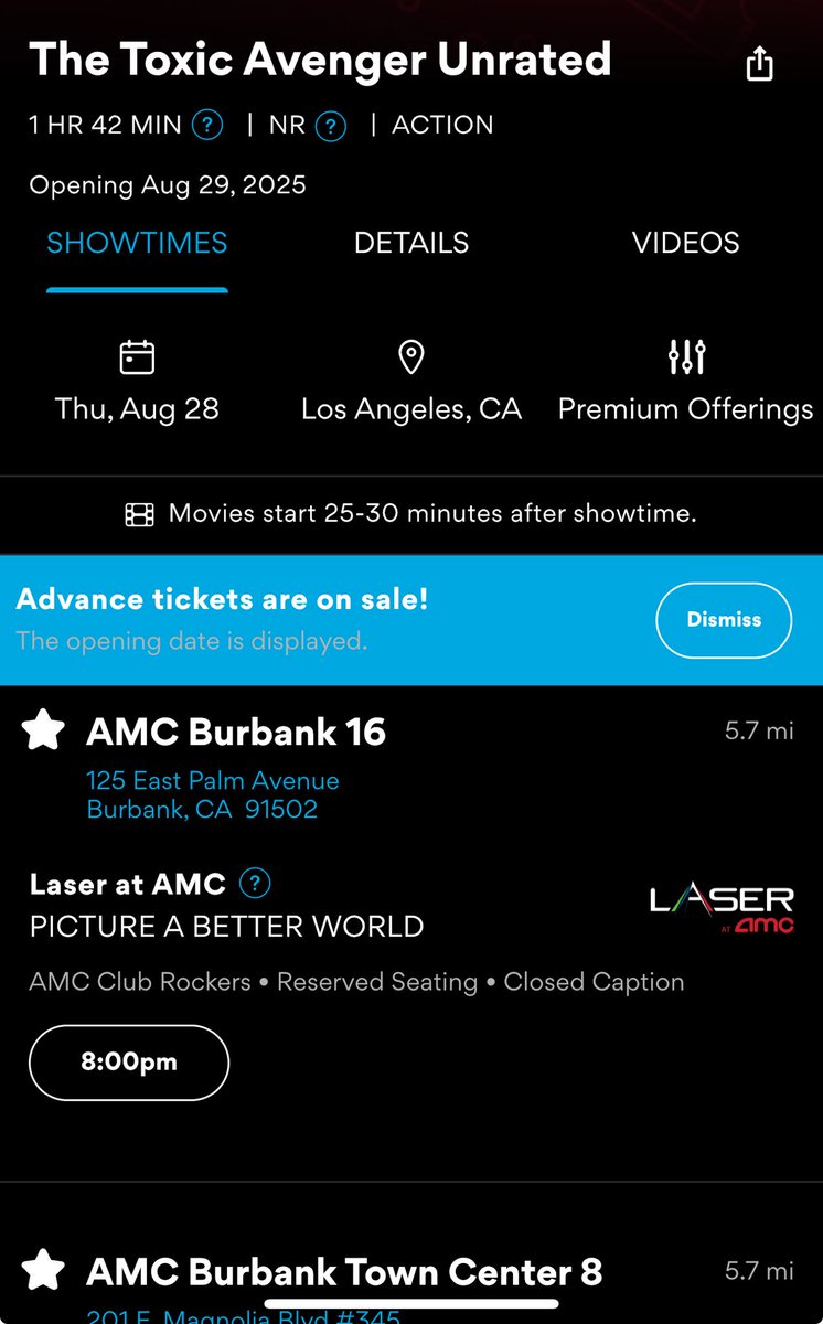 greatbman's tweet photo. ⁦@WHMPodcast⁩ did you guys see the Toxic Avengers movie you guys said was going to streaming is getting a small theatrical release? https://t.co/gpVdyraTpg