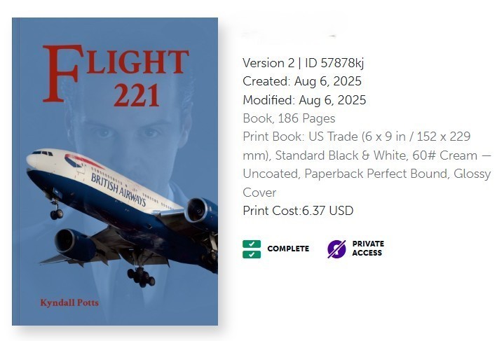 CumberCurlyGirl's tweet photo. It was so satisfying to hold a copy of 9 1/2 Weeks in my hand that I self-published my other novel-length fic (Flight 221) and a book of my fave stories and novellas on Lulu. If anyone wants advice on this, feel free to hit me up. I'm happy to share what I've learned. #johnock https://t.co/wZveHK95Ih