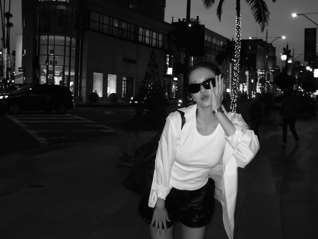 anyujoin's tweet photo. still buzzing from the stage lights of kcon los angeles, i step into the city night with my heart still pounding to the rhythm of the crowd’s cheers, the air tasting sweeter after the rush of performance, every streetlamp feeling like an encore. https://t.co/2RKnrQIB8r