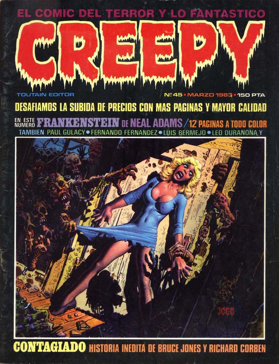 Richard Corben
Creepy #45 (Spanish, March 1983)