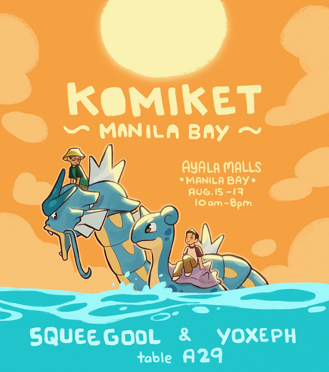 tabling with <a href="/yo_xeph/">YoXeph 🏳️‍🌈</a> this coming weekend at <a href="/KomiketPH/">KOMIKET</a> Manila Bay!!!

see you~