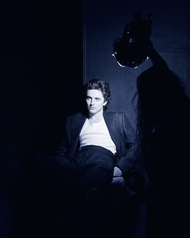 Timothée Chalamet para o Bleu de Chanel L’Exclusif.

lofficielhongkong via Instagram