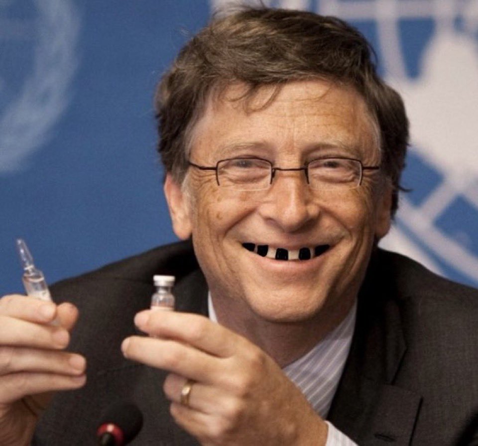 liz_churchill10's tweet image. Bill Gates ‘Vaccines’ cause death.
Bill Gates’ Meat causes cancer.
Bill Gates is Blocking the Sun.
Bill Gates owns the most Farms.
Bill Gates loves Epstein’s Island.

Bill Gates is NOT a Doctor, Chef, Farmer or Meteorologist. 

Bill Gates is a Menace to Society.