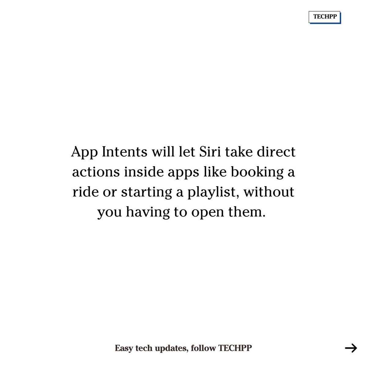 techpp's tweet image. Apple’s new Siri with App Intents set to launch next spring 

#Apple #Siri #AppIntents #iOS26 #AppleIntelligence
