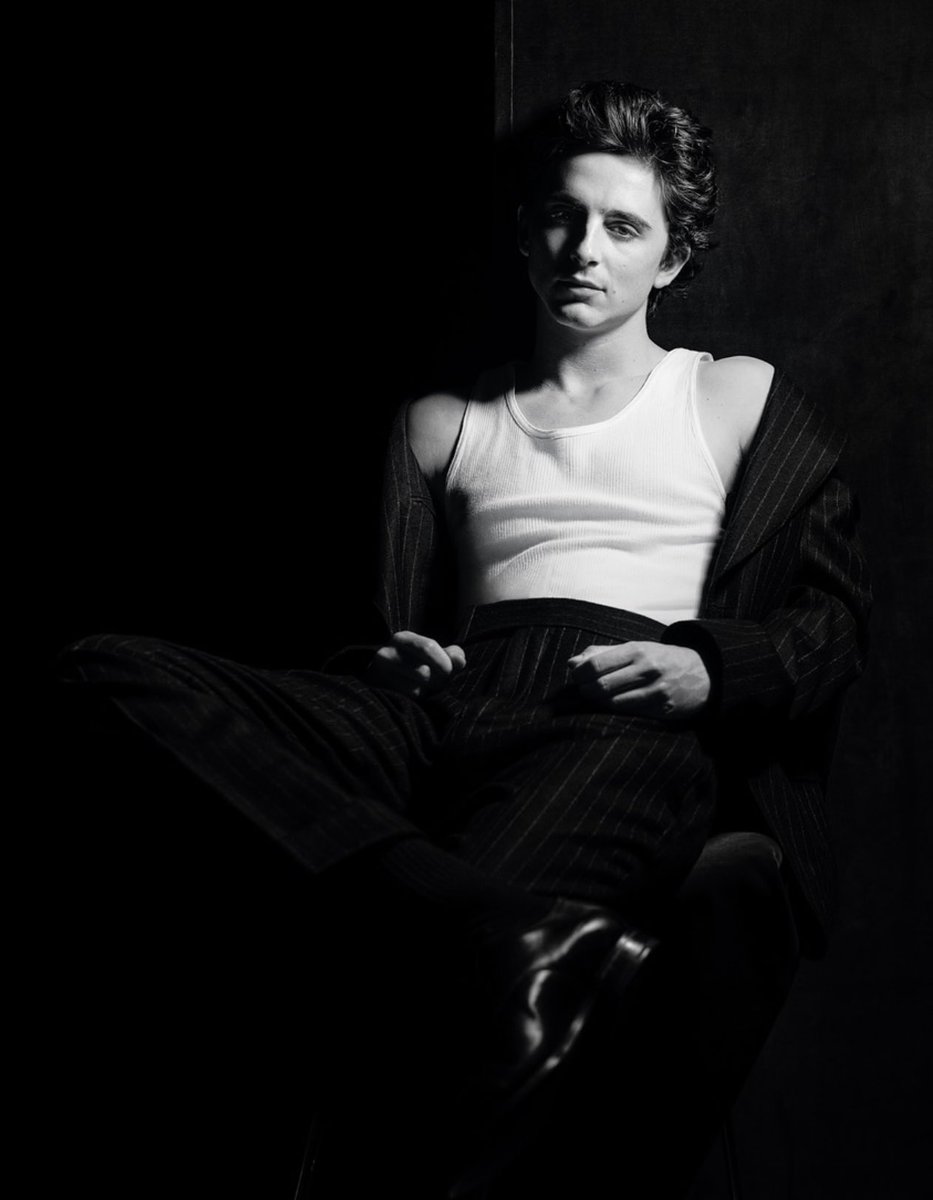 Timothée Chalamet for Bleu de Chanel.