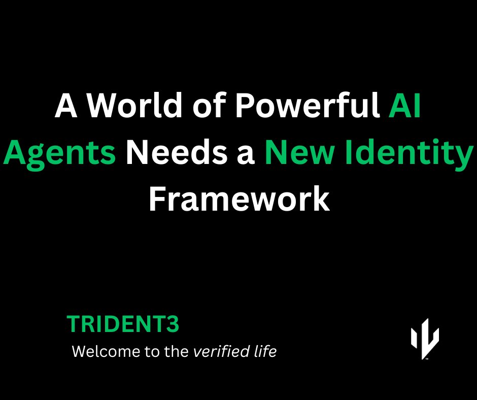 Trident3Web3's tweet image. AI agents are becoming autonomous.
Without identity, they’re dangerous.

T3id powers:
🧠 Agentic IAM (smart identity systems)
🤖 IAM for Agents (IDs for AI)

Read: biometricupdate.com/202508/a-world…

👉 trident3.io