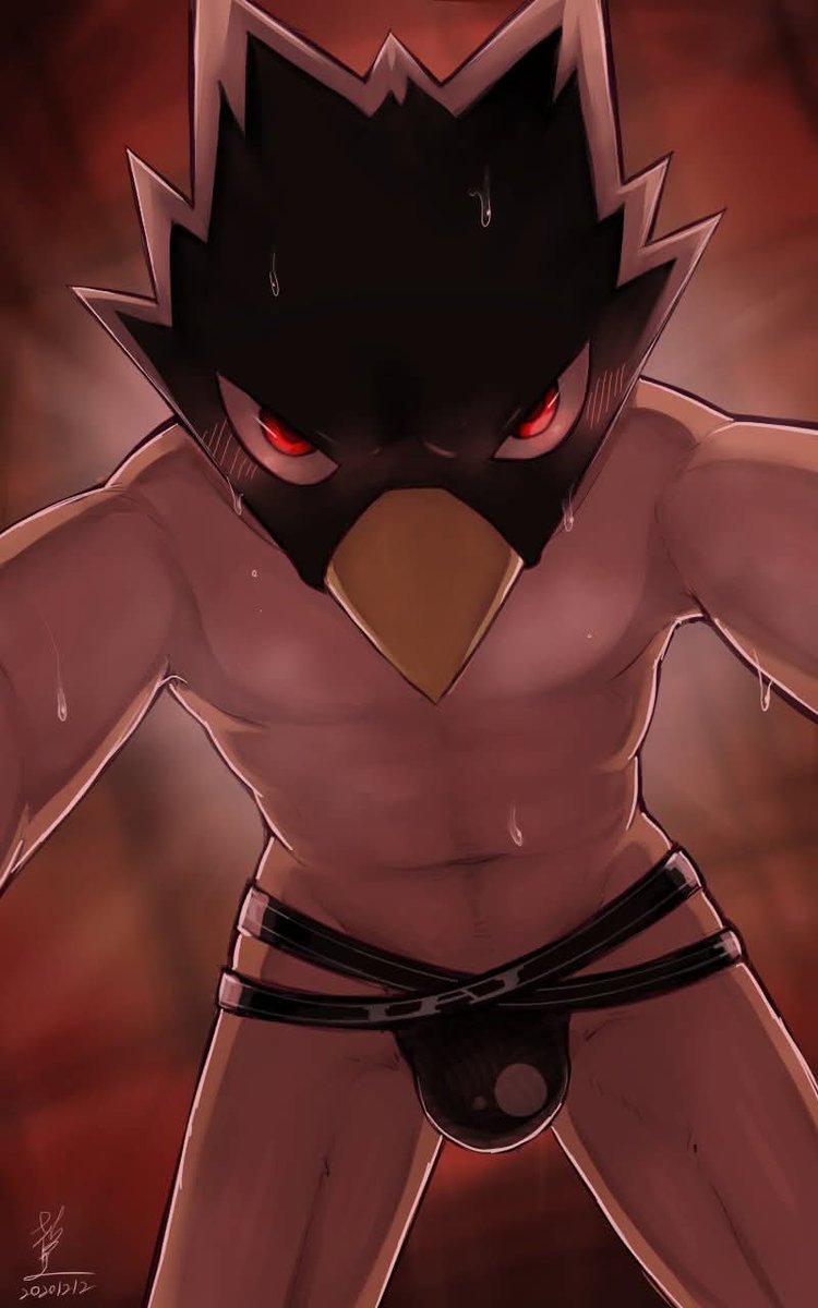 【Reupload】
#常闇踏陰 #Fumikage #Tokoyami
🩲 Hot Night 🩲