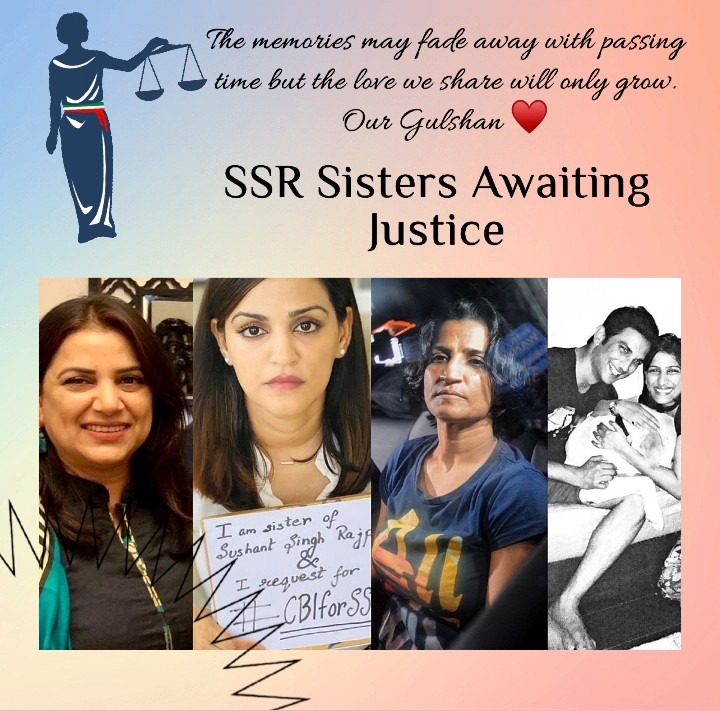 PRIYA 🇮🇳(Sushant ka Parivar)🦋 (@priya80167535) on Twitter photo SSR Sisters Awaiting Justice
When will the CBI take significant action in the <a href="/itsSSR/">Sushant Singh Rajput</a> case?
<a href="/CBIHeadquarters/">Central Bureau of Investigation (India)</a>
SSR supporters are united in their pursuit of justice. 🔥
#JusticeForSushantSinghRajput
#BoycottBollywood
Wishing all fellow SSRIANS a wonderful Raksha Bandhan! 💕 SSR Sisters Awaiting Justice
When will the CBI take significant action in the <a href="/itsSSR/">Sushant Singh Rajput</a> case?
<a href="/CBIHeadquarters/">Central Bureau of Investigation (India)</a>
SSR supporters are united in their pursuit of justice. 🔥
#JusticeForSushantSinghRajput
#BoycottBollywood
Wishing all fellow SSRIANS a wonderful Raksha Bandhan! 💕
