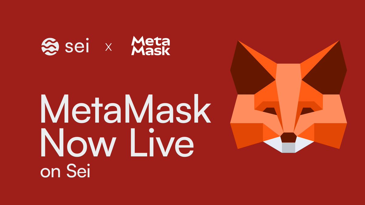 🟣 #Blockchain #Facts 🟣
#MetaMask, a self-custodial web3 wallet developed by Consensys, has announced a new integration with Sei, a Layer-1 blockchain.
This move brings native support for the Sei network into MetaMask, allowing users to access Sei-based decentralized