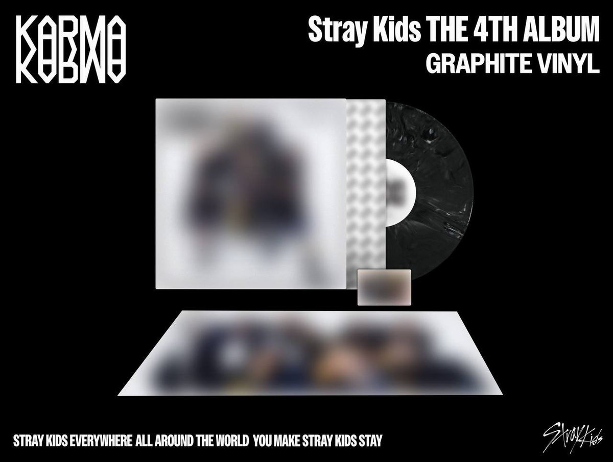 lovestaymart's tweet photo. [STRAYKIDSSHOP] STRAY KIDS “KARMA” 4TH ALBUM NO EMS 🇲🇾 G.O

STRAY KIDS “KARMA” VINYL LP

- GRAPHITE VER
- CLEAR SAPPHIRE VER

graphite:✅✅✅✅ 
clear sapphire:✅✅

❌NO EMS (2nd payment only local postage)
💰 RM250 exc local pos

claim here: https://t.co/54a1ZGM3dp 

#pasarskz https://t.co/JSOn6JFWxk