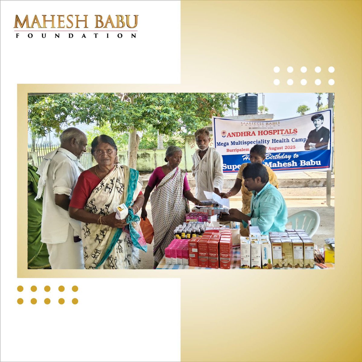 Mahesh Babu Foundation tweet media