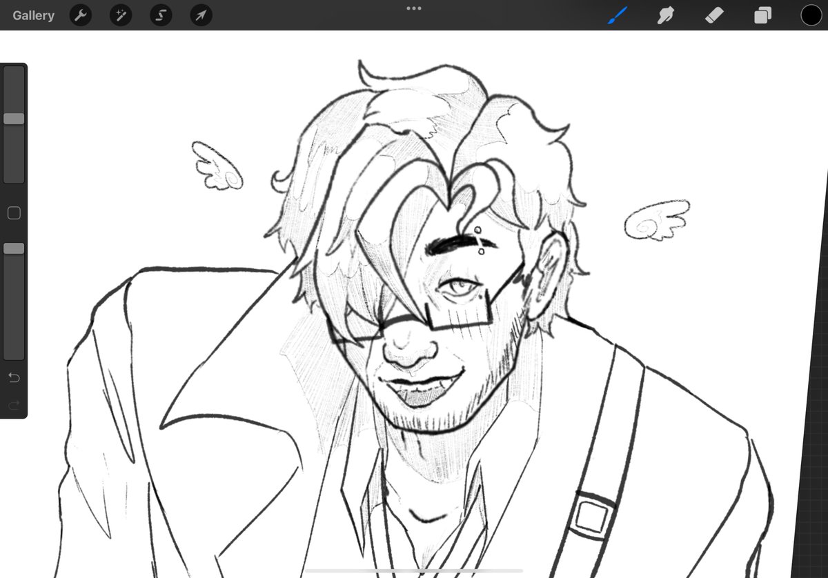 Fork doodle #eloquentcountenance 

Doodle req are open ya wanna drop smth in the straw page