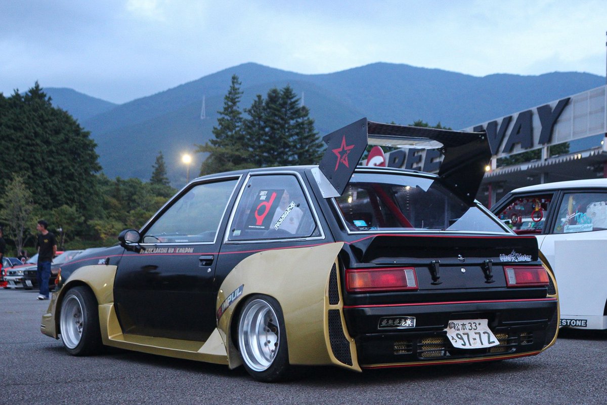 jzx100km's tweet photo. 夏はG.C
#GC
#FISCO
#改造車
#街道レーサー
#富士スピードウェイ https://t.co/PcAmcv8RK1