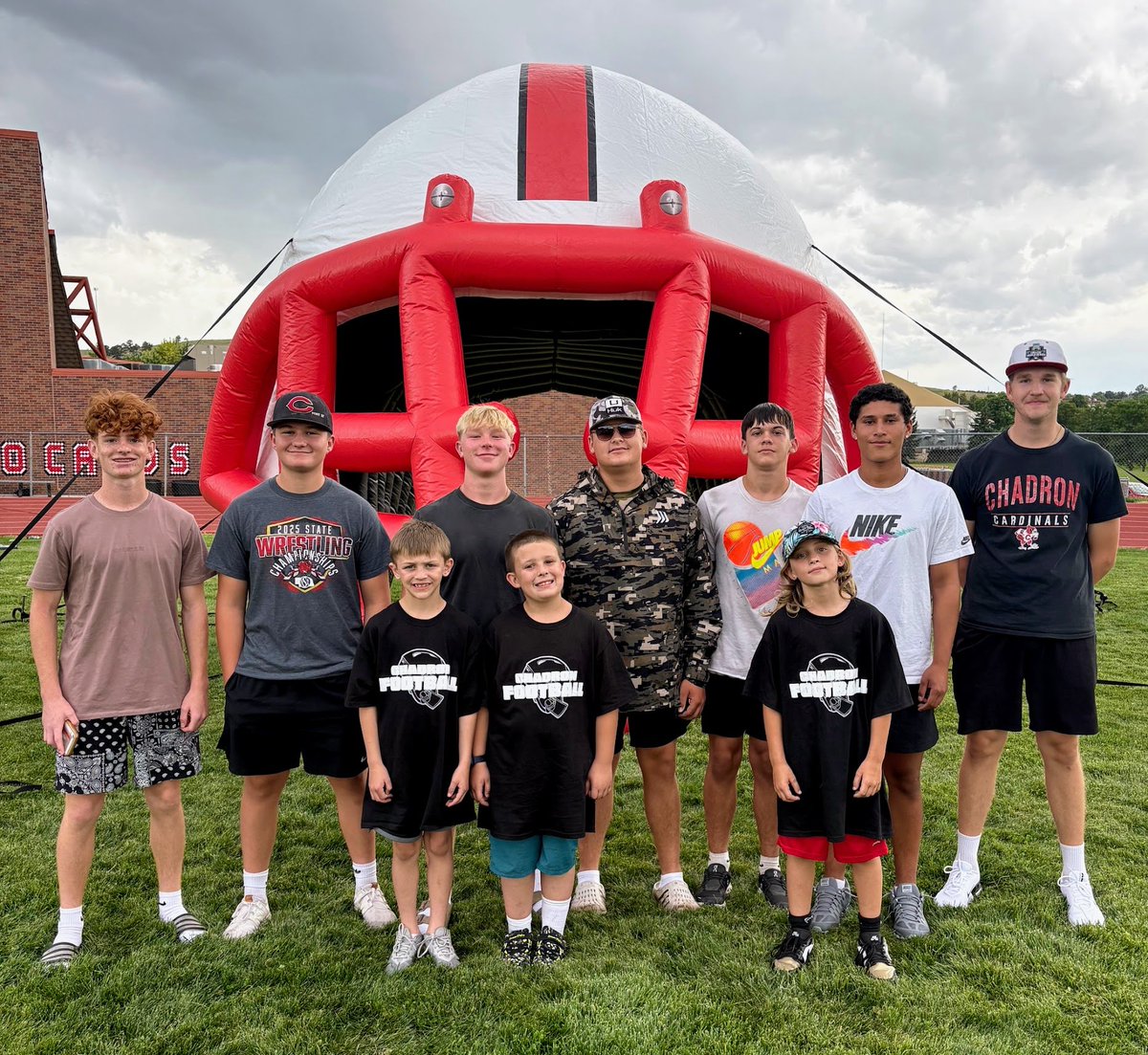Chadron High School Football Youth Camp Class of 2035:
