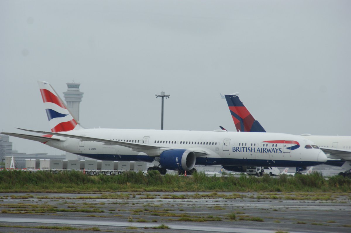 asahi_aviation's tweet image. ブリティッシュ・エアウェイズのB787-9、8/10のロンドン(LHR) 行きBA6便をキャンセルして、現在 #AOG (AIRCRAFT ON GROUND)になっています。8/11 #RJTT（吉）