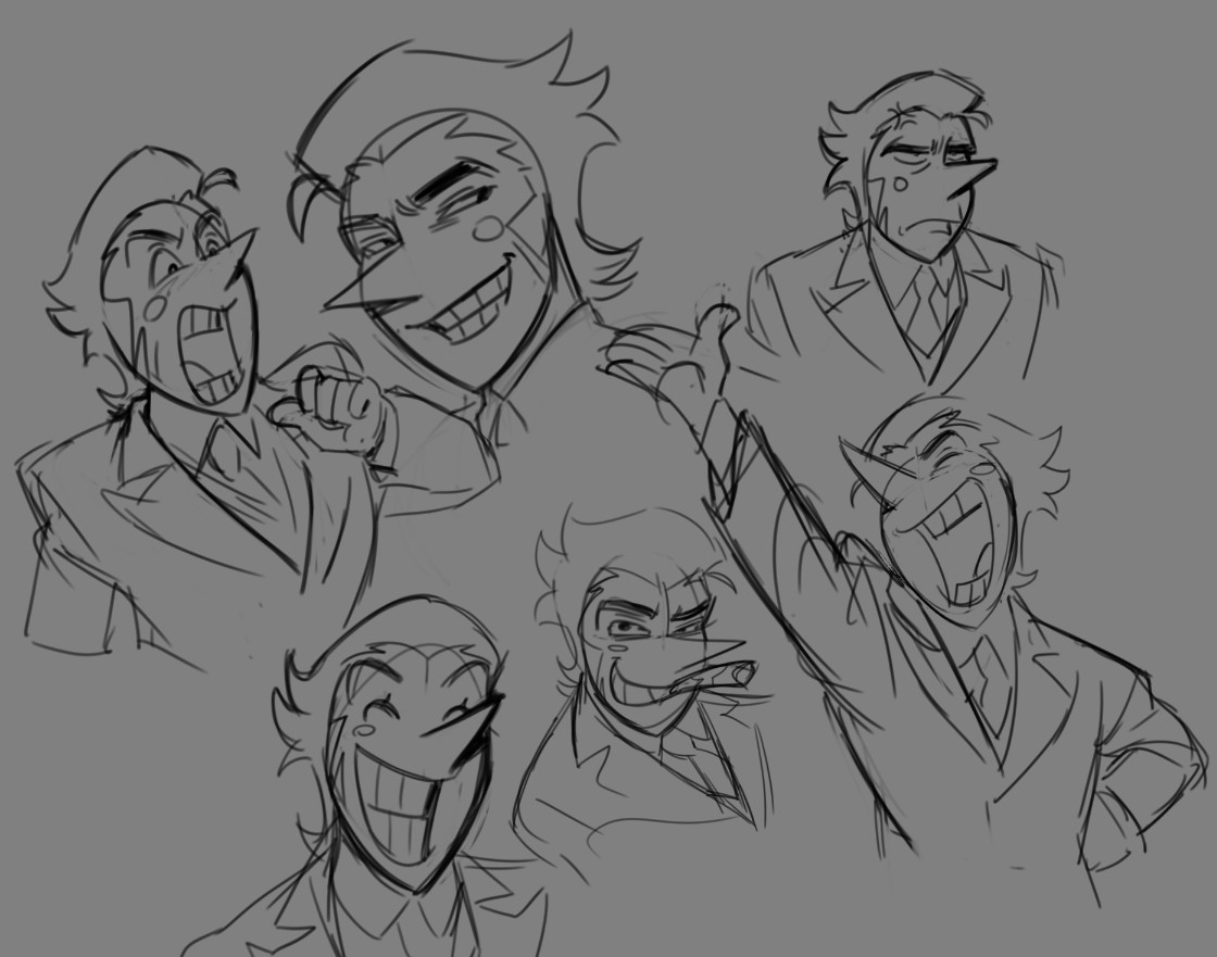 adjusting how i draw spamton a little 