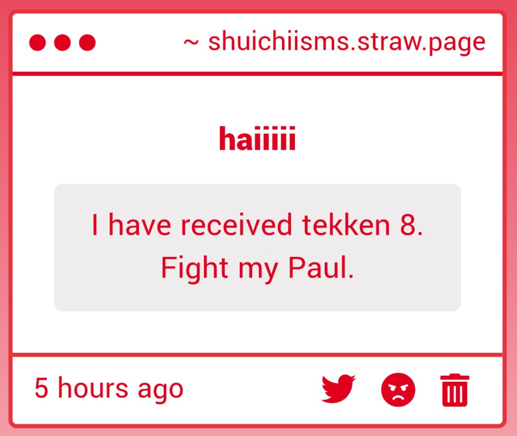 confession . i Purchased tekken 8 ? special copy Steelbook so wonderful.... never played. Not Once. but, my ps5 is Broken i found out. so, Maybe it would not have worked Anyway.