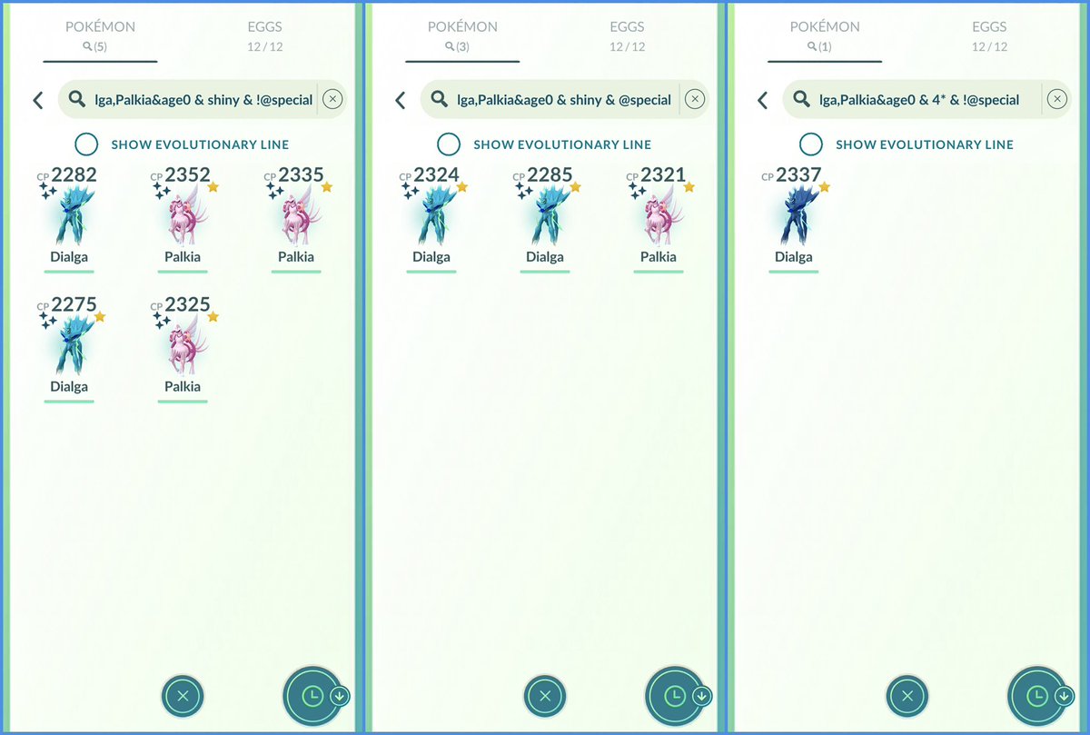 You win some (middle), you lose some (outsides) 🤷🏼‍♂️ #PokemonGO #Pokemon #ShinyPokemon