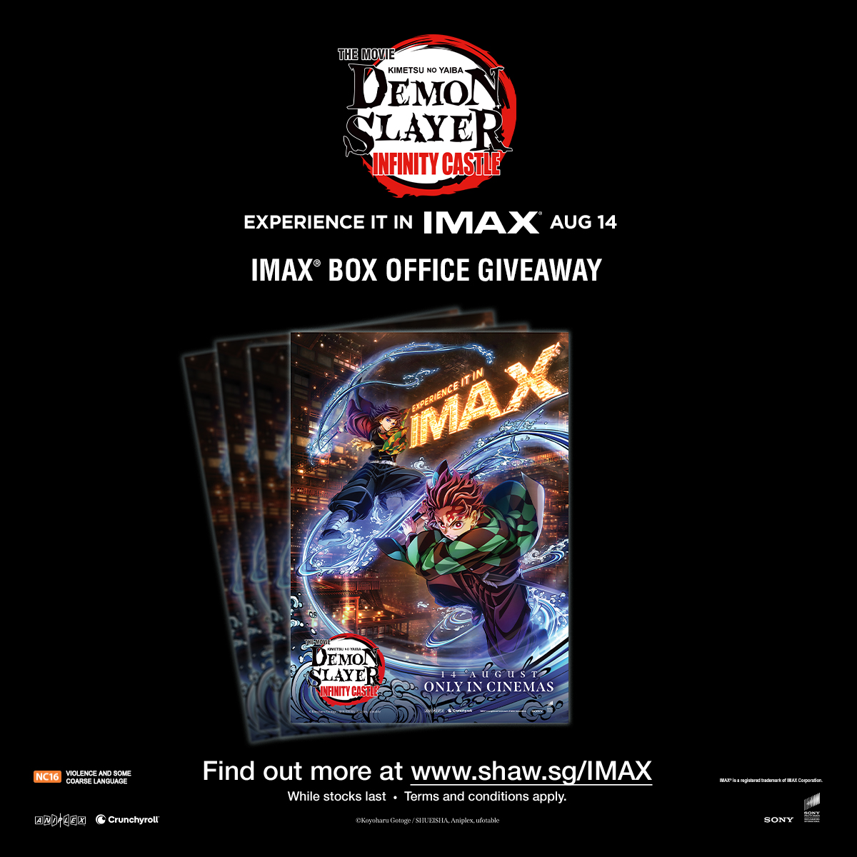 Be rewarded when you see your movies in IMAX! Find out more at  https://t.co/7duk8FMnUY. *T&Cs apply.