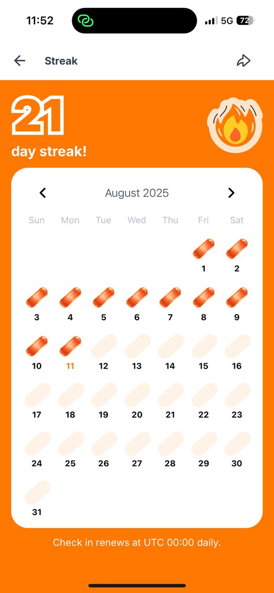 Venprettyy's tweet photo. siGM! Time flies so fast!!! Day 21 of my daily streak on Sign Super App!! All of the seen errors in the first week of using this is now solve! Im so happy that i don’t need to sign up every time i opened it!🔥

it’s getting better and better!🍊 https://t.co/zVnQFJpM5t