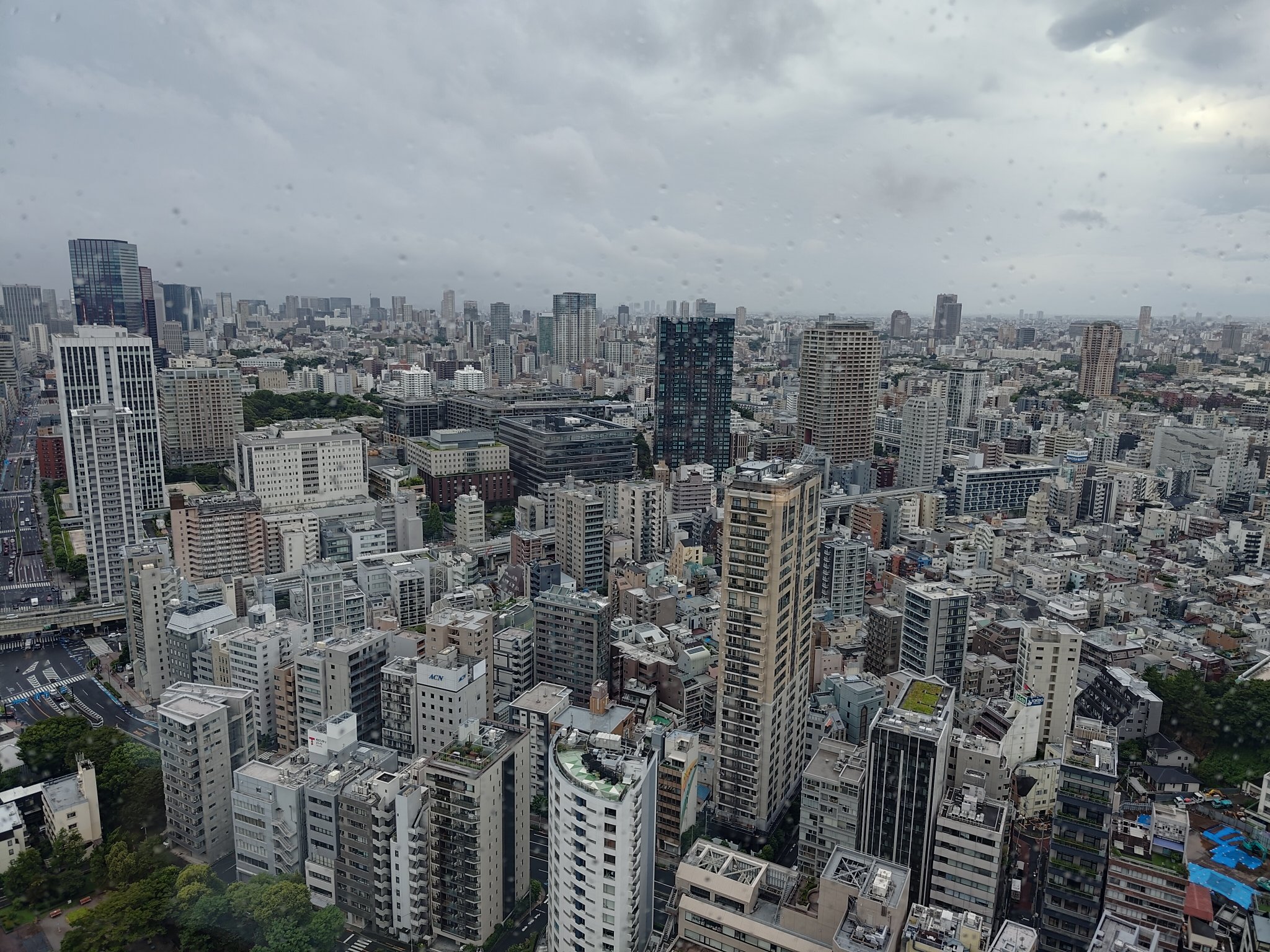 東京タワー 六本木ヒルズから見た東京タワー🗼 Tokyo Tower seen from