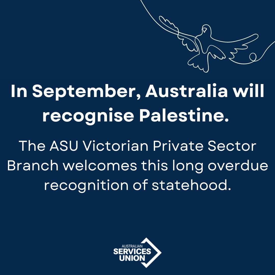 ASU Victorian Private Sector Union tweet media