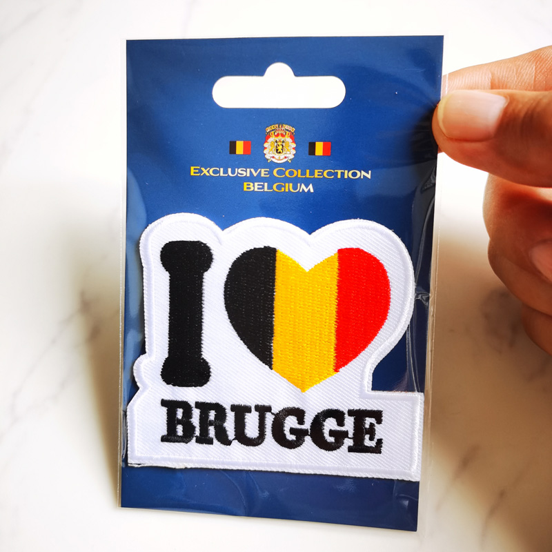 kangjin_ltd's tweet image. I Love Brugge Embroidery Patches, Love Badges which can be used for travel souvenirs or to decorate clothing, backpacks, etc. #Lovebruggepatch #HeartPatch #Heartemblems #Lovebruggebadge emblemsfactory.com