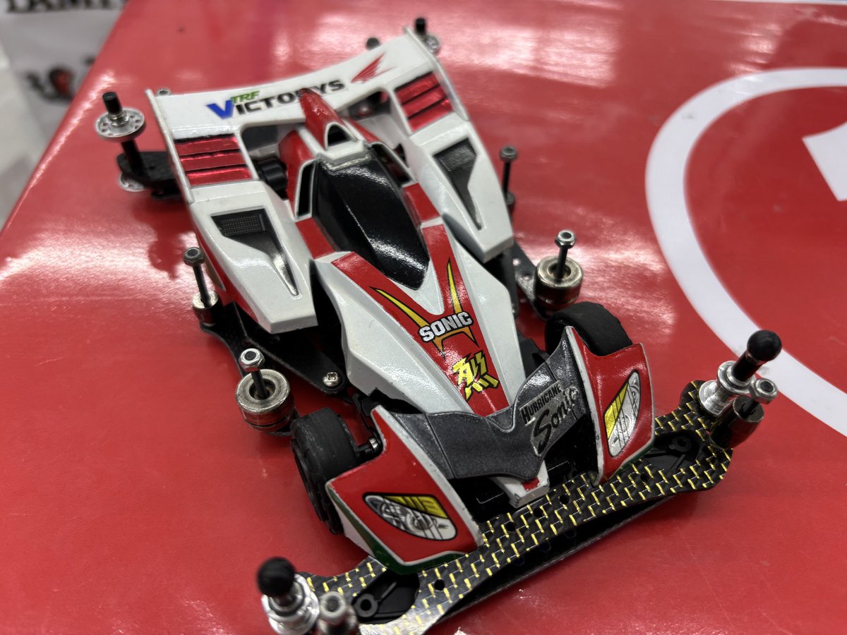 ミニ四駆　完成品　MSフレキ　ハリケーンソニック　フルカウル タミヤ 1/32 フルカウルミニ四駆シリーズ ハリケーンソニック | タミヤ