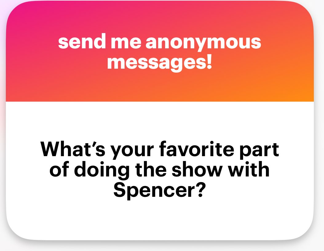 Having someone that gets my love for sports and has the same passion as I do &amp; the fact that I get to call her my best friend &amp; giggle &amp; cry with her 24/7 is a big blessing on top of it hehe 💖 
<a href="/spencer_hayes16/">Spencer Hayes</a>