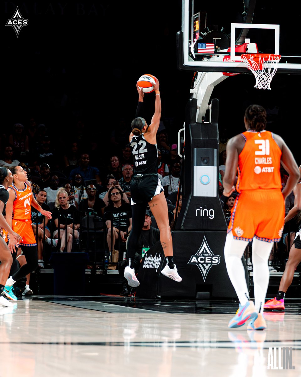 Chelsea said ✍️📚

ICYMI: <a href="/_ajawilson22/">A'ja Wilson</a> etched her name in the history books becoming the first player in @wnba history to record a 30/20 double-double 👑✨

32 PTS
20 REB
5 AST
2 STL
52% FG