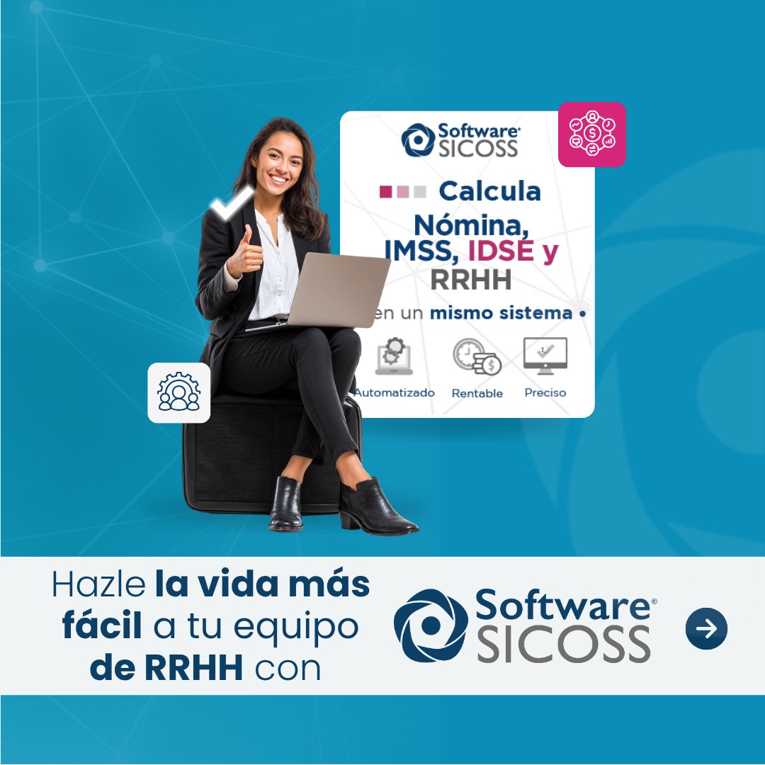 SWSiCOSS's tweet photo. Despídete de los errores en nómina, acelera tus cierres y trabaja con datos actualizados al instante con Software SICOSS.

👉 Solicita tu demo en https://t.co/Yiv9IdjP3Z https://t.co/dmp52L9ETY